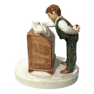 Vintage Sebastian Miniatures Wedding Anniversary Mini Figurine Man Surprise Gift